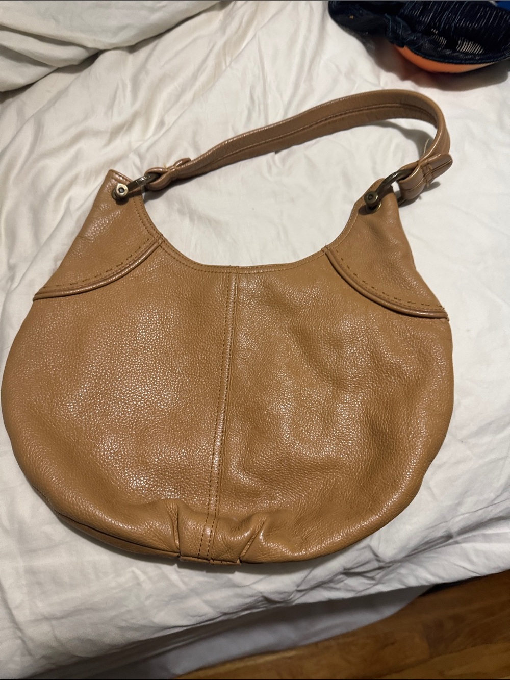 GAP Tan Leather Shoulder Bag